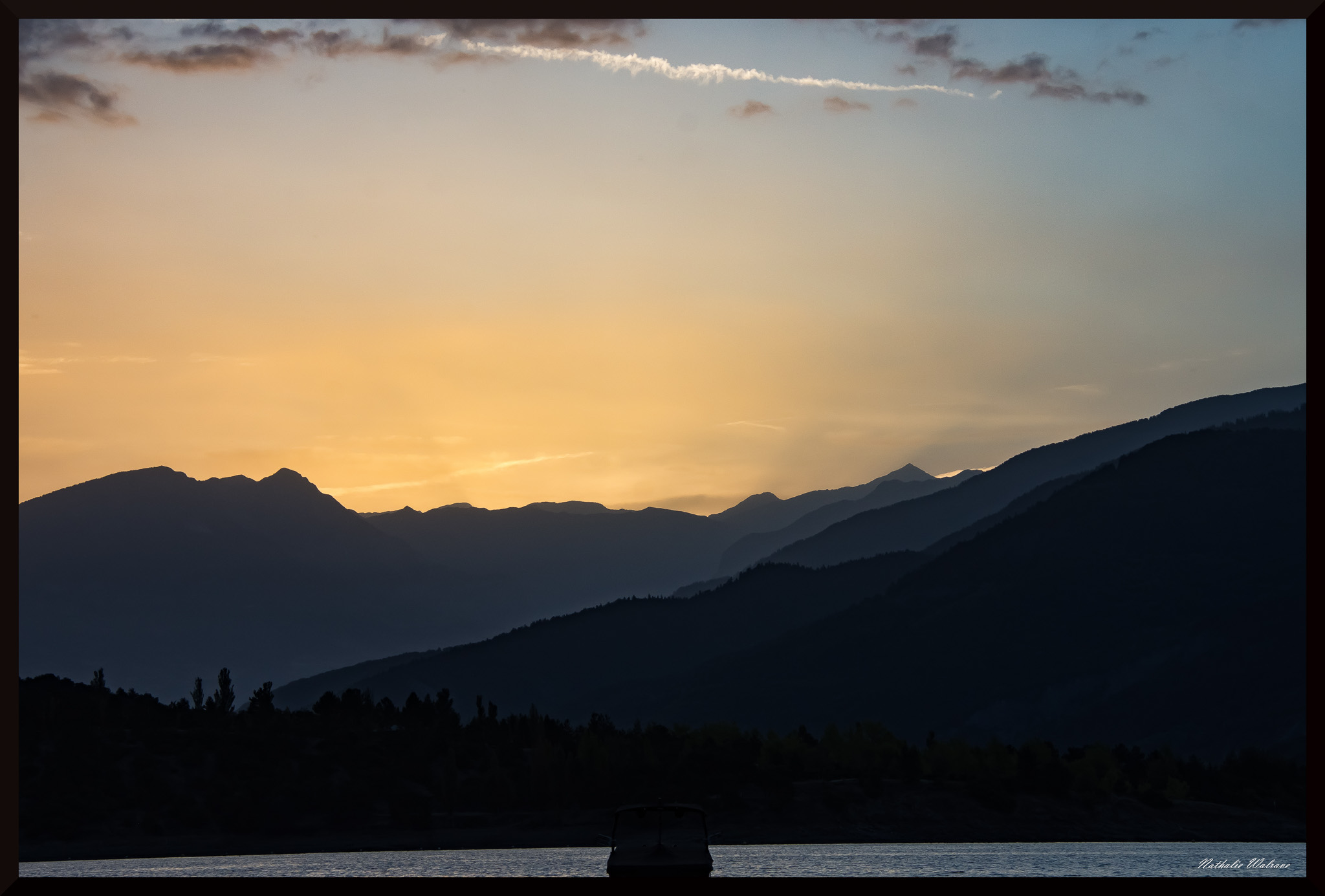 le lac de Serre Ponçon